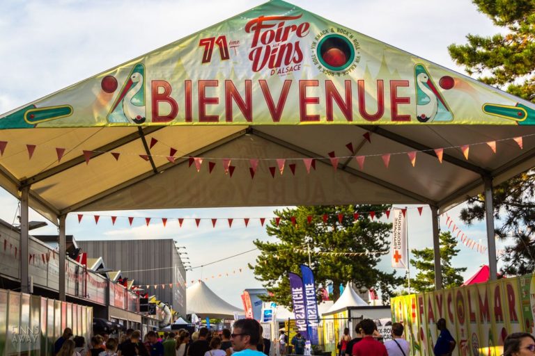 Foire aux Vin’s d’Alsace wine festival in Colmar is a hugely popular yearly expo and concert event