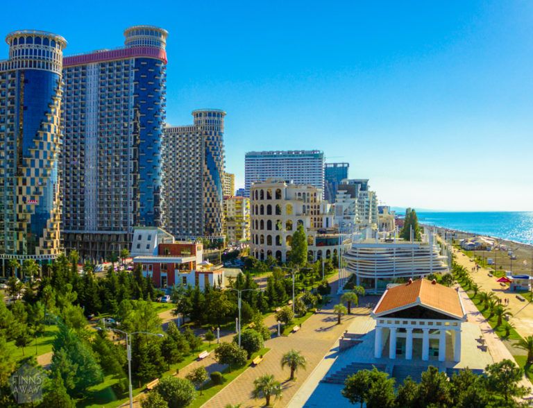 Batumi, Georgian beach holiday hub, is developing quickly. | FinnsAway Travel Blog
