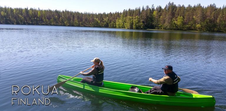 Rokua Geopark and National Park in Finland offers great outdoors around the year. Go hiking, skiing, snowshoeing, fishing or kayaking in the unique nature. | FinnsAway Travel Blog