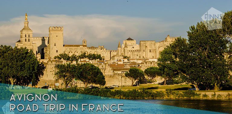 The medieval old town of Avignon is a wonderful travel destination with ancient ramparts, Gothic-style Palais des Papes, Avignon Cathedral and Pont d’Avignon. | FinnsAway Travel Blog