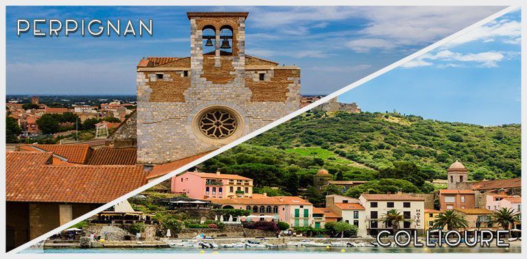 Exploring the historical, medieval city of Perpignan, the Palace of the Kings of Majorca and the charming port town of Collioure by the Mediterranean Sea. | FinnsAway Travel Blog