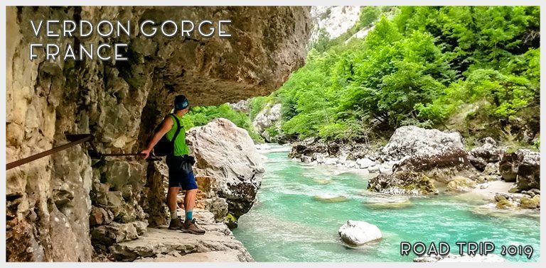 Hiking Imbut and Vidal trails in magnificent Verdon Gorge in Provence, France. | FinnsAway Travel Blog