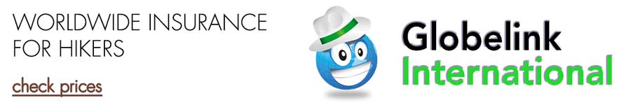 Worldwide insurance for hikers