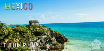 Mayan ruins of Tulum in Riviera Maya, Yucatan Peninsula, Mexico in October | FinnsAway Travel Blog