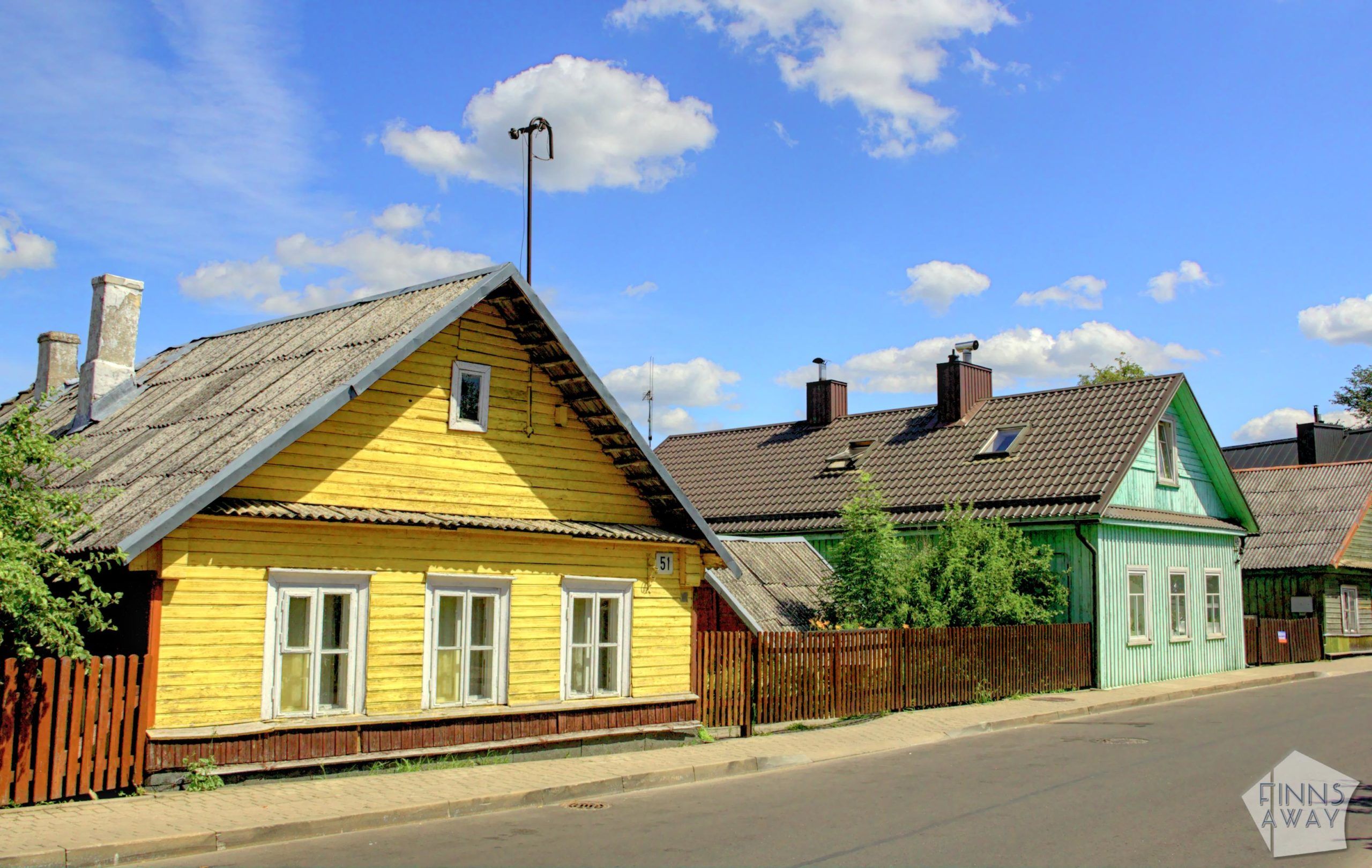 Wooden Karaim houses | Trakai in Lithuania – castles, Karaim culture and nature | FinnsAway Travel Blog