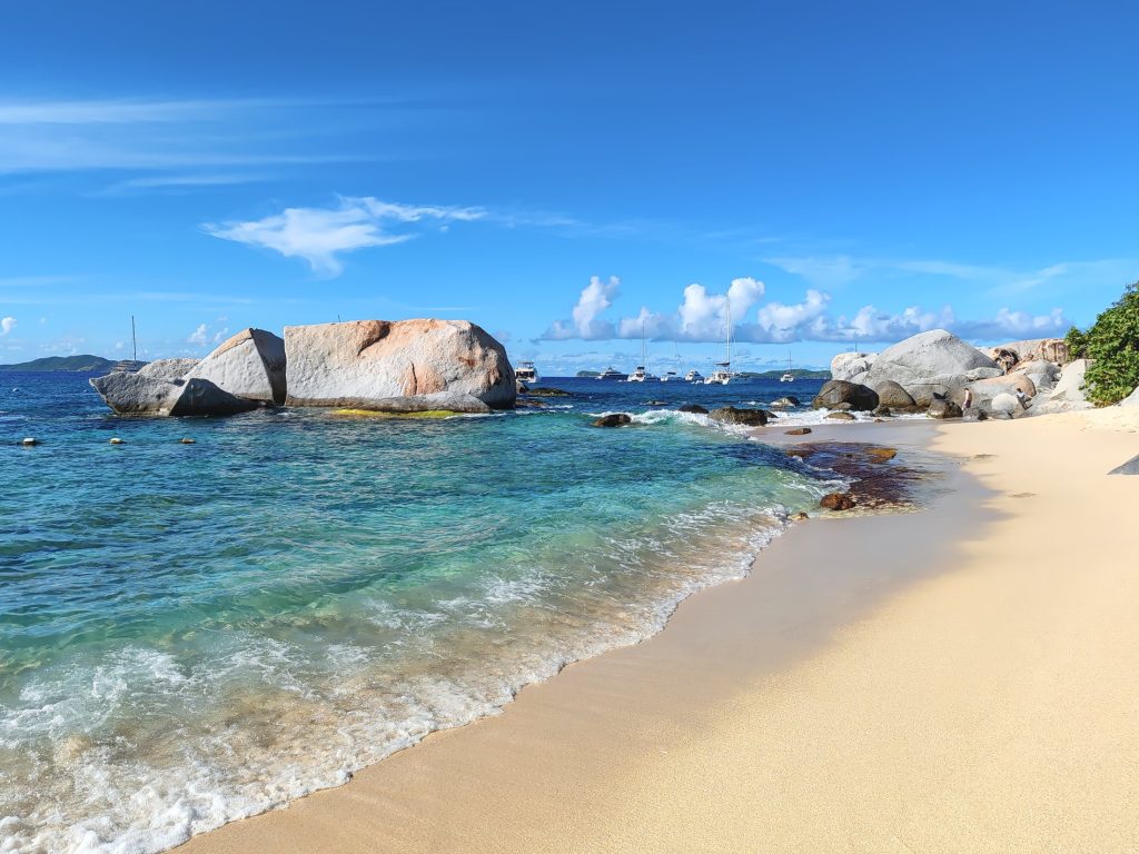 Spring Bay | Stunning beaches of Virgin Gorda in the British Virgin Islands | Elämää Nomadina blog