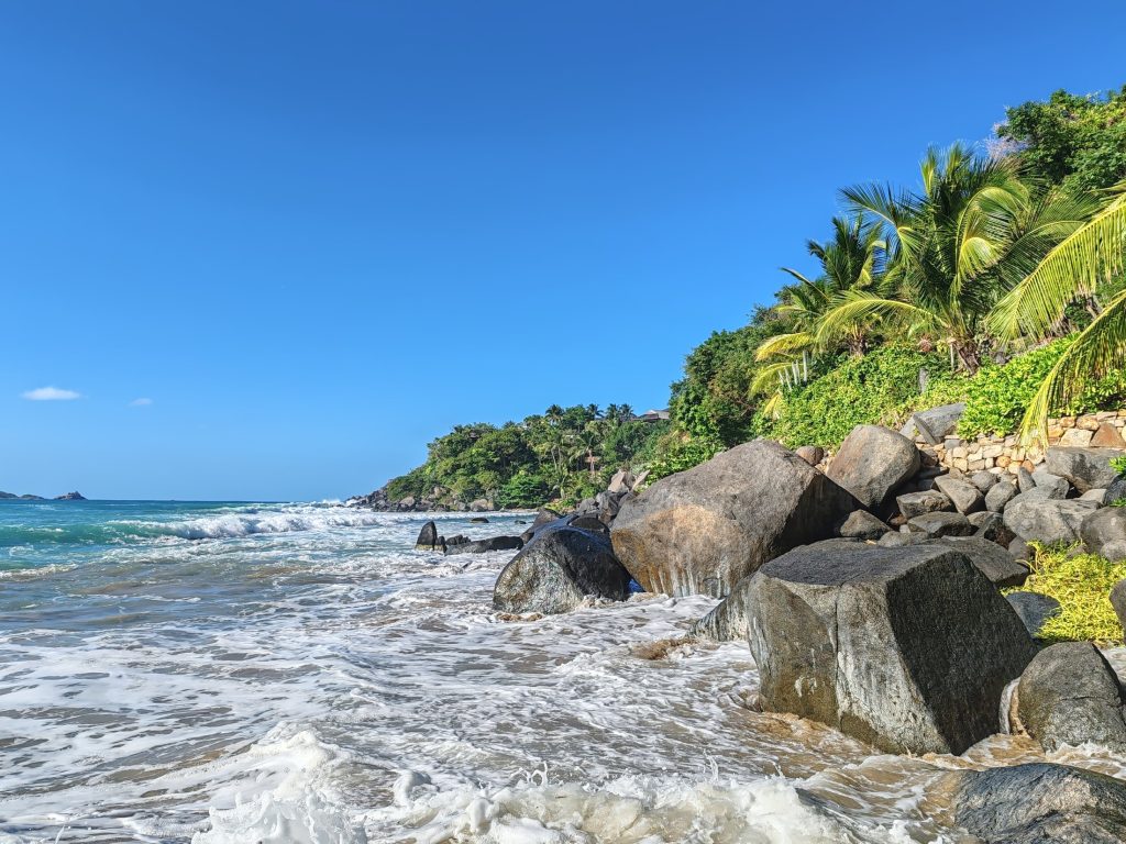 Mountain Trunk Bay | Stunning beaches of Virgin Gorda in the British Virgin Islands | Elämää Nomadina blog