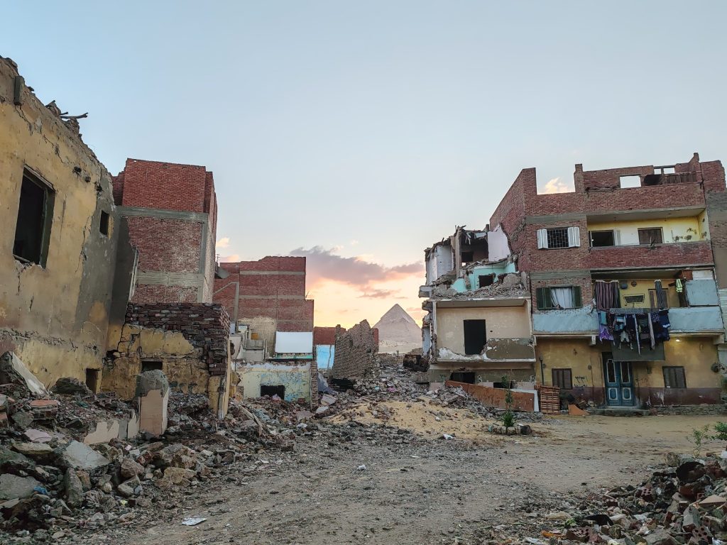 Pyramidi-Gizan katumaisemaa | Giza ja Kairo, Egypti | Elämää Nomadina