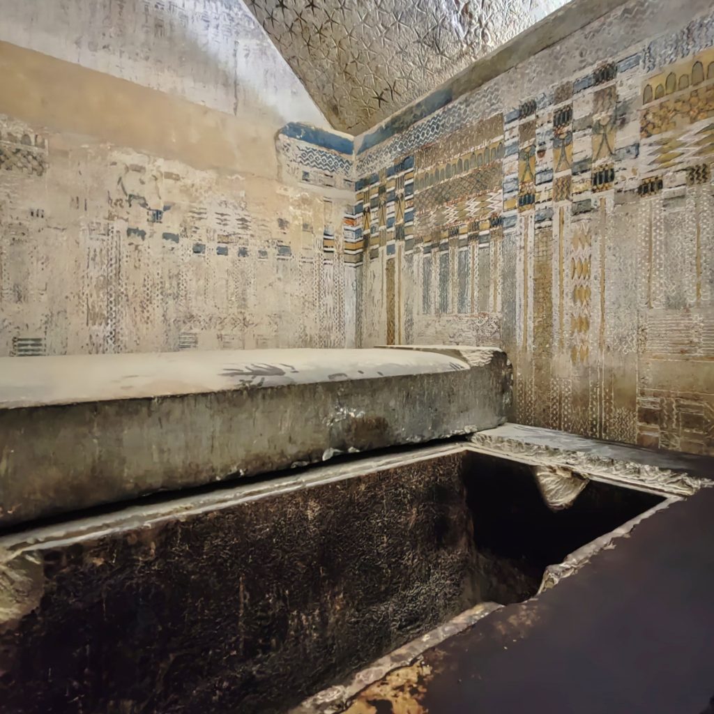 Hatakammio Unasin pyramidissa Sakkarassa | Giza ja Kairo, Egypti | Elämää Nomadina