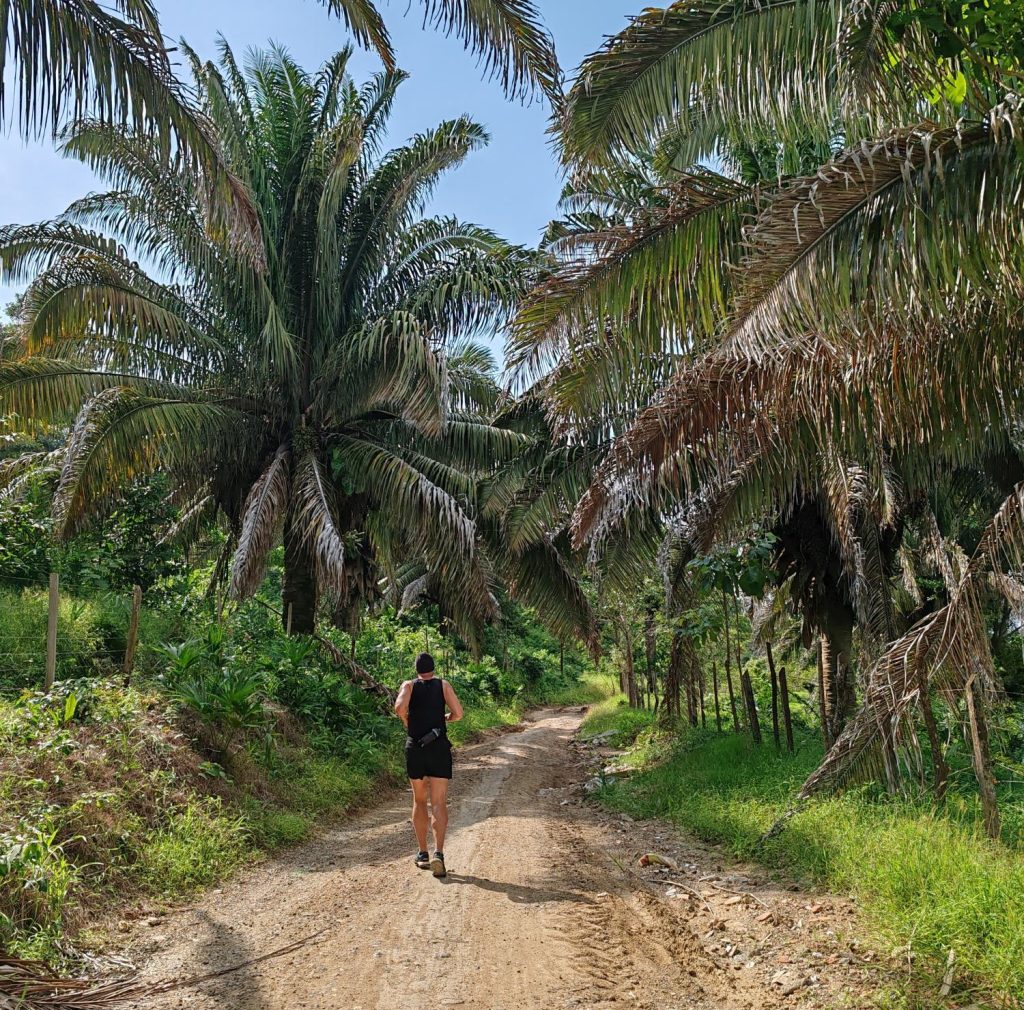 Running scenery in Necoclí | Colombia | Elämää Nomadina blog