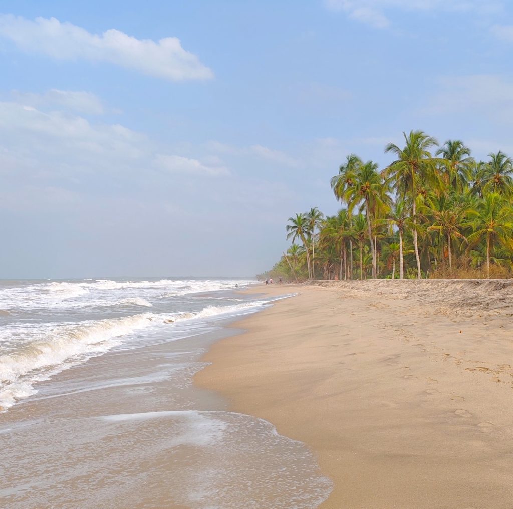 Beach scenery in Palomino | Colombia | Elämää Nomadina blog