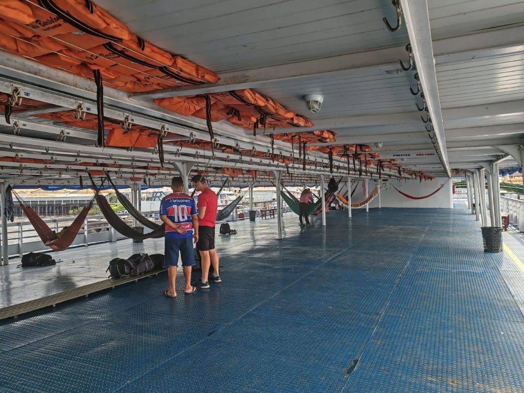 | Brazil | Amazon riverboat from Manaus to Santarém to Belém | Life as a Nomad