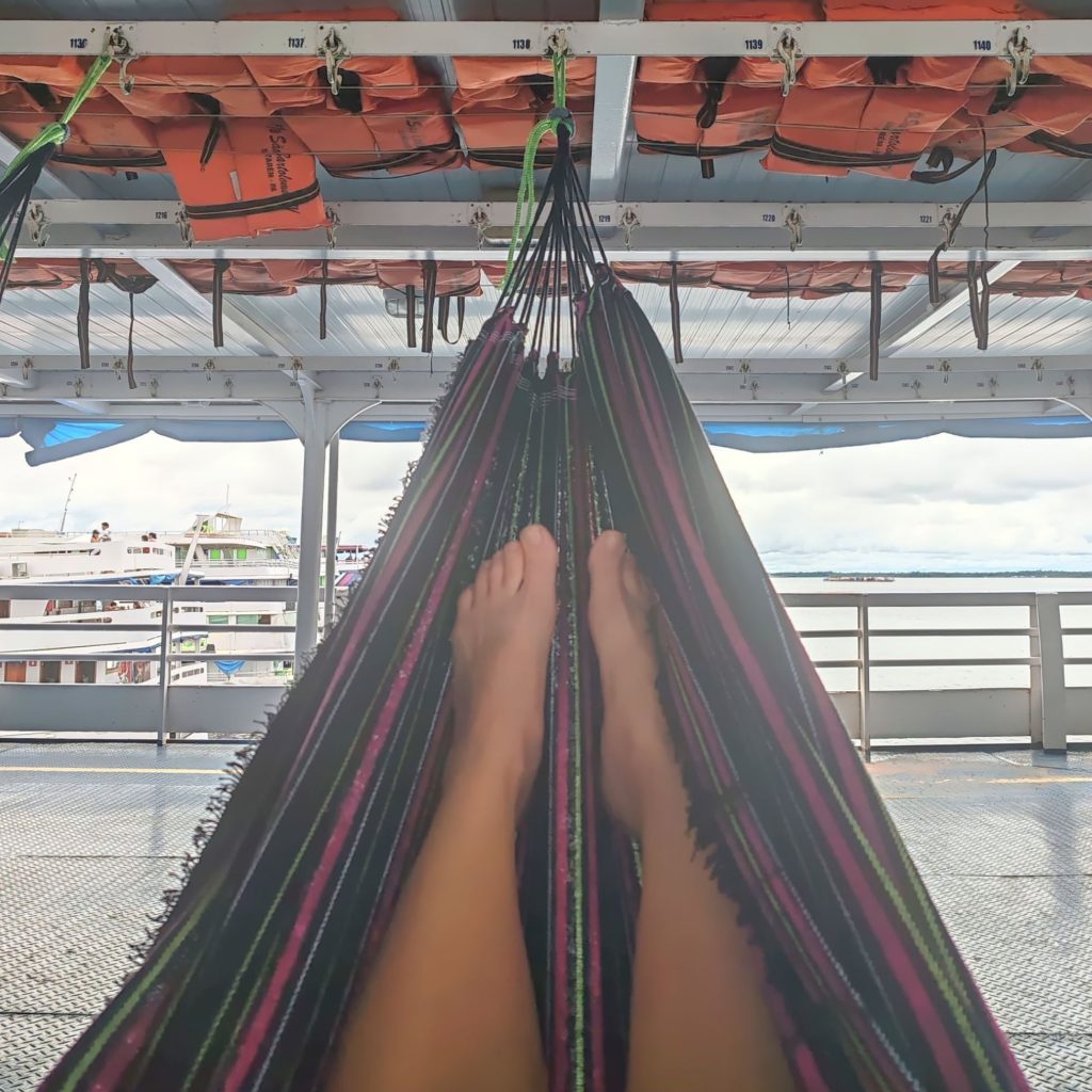 | Brazil | Amazon riverboat from Manaus to Santarém to Belém | Life as a Nomad