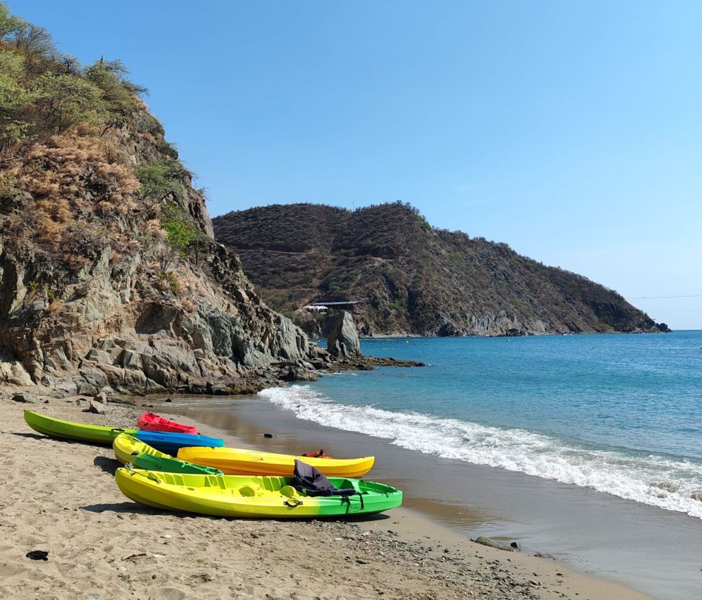Playa Inca Inca, Santa Marta | Colombia | Elämää Nomadina blog