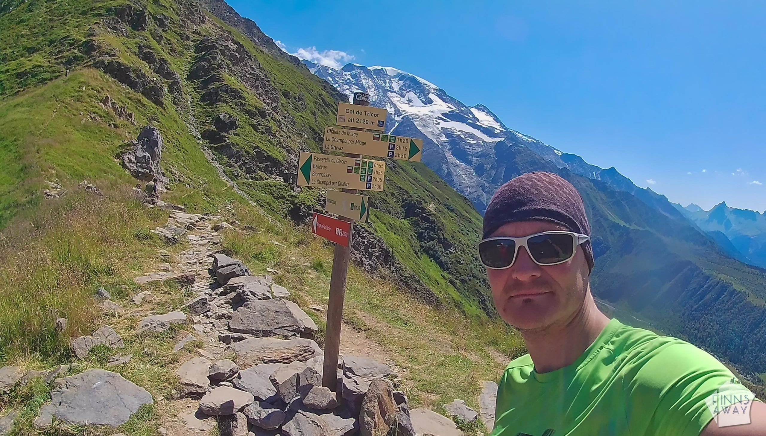 Hiking and camping Tour du Mont Blanc mountain trail in the Alps | FinnsAway travel blog