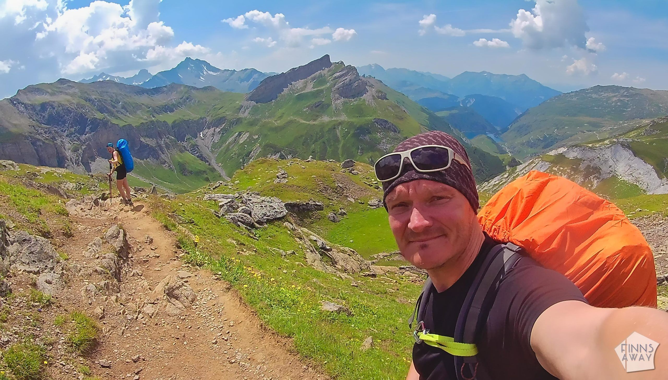 Hiking and camping Tour du Mont Blanc mountain trail in the Alps | FinnsAway travel blog