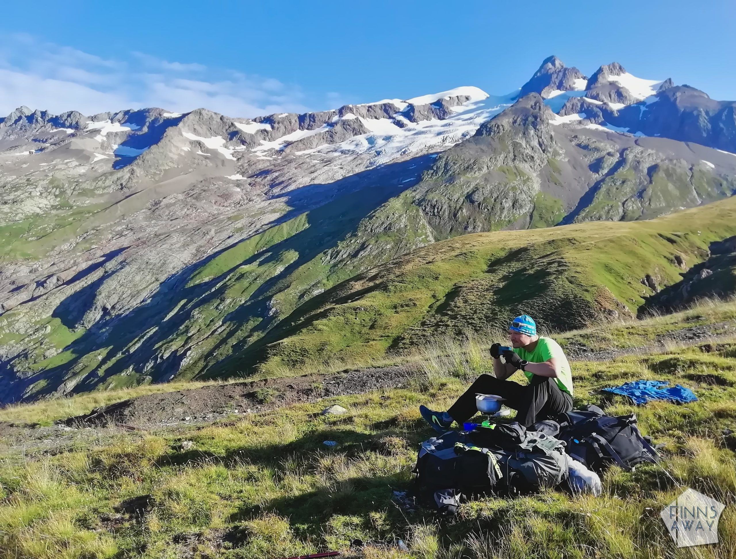 Hiking and camping Tour du Mont Blanc mountain trail in the Alps | FinnsAway travel blog