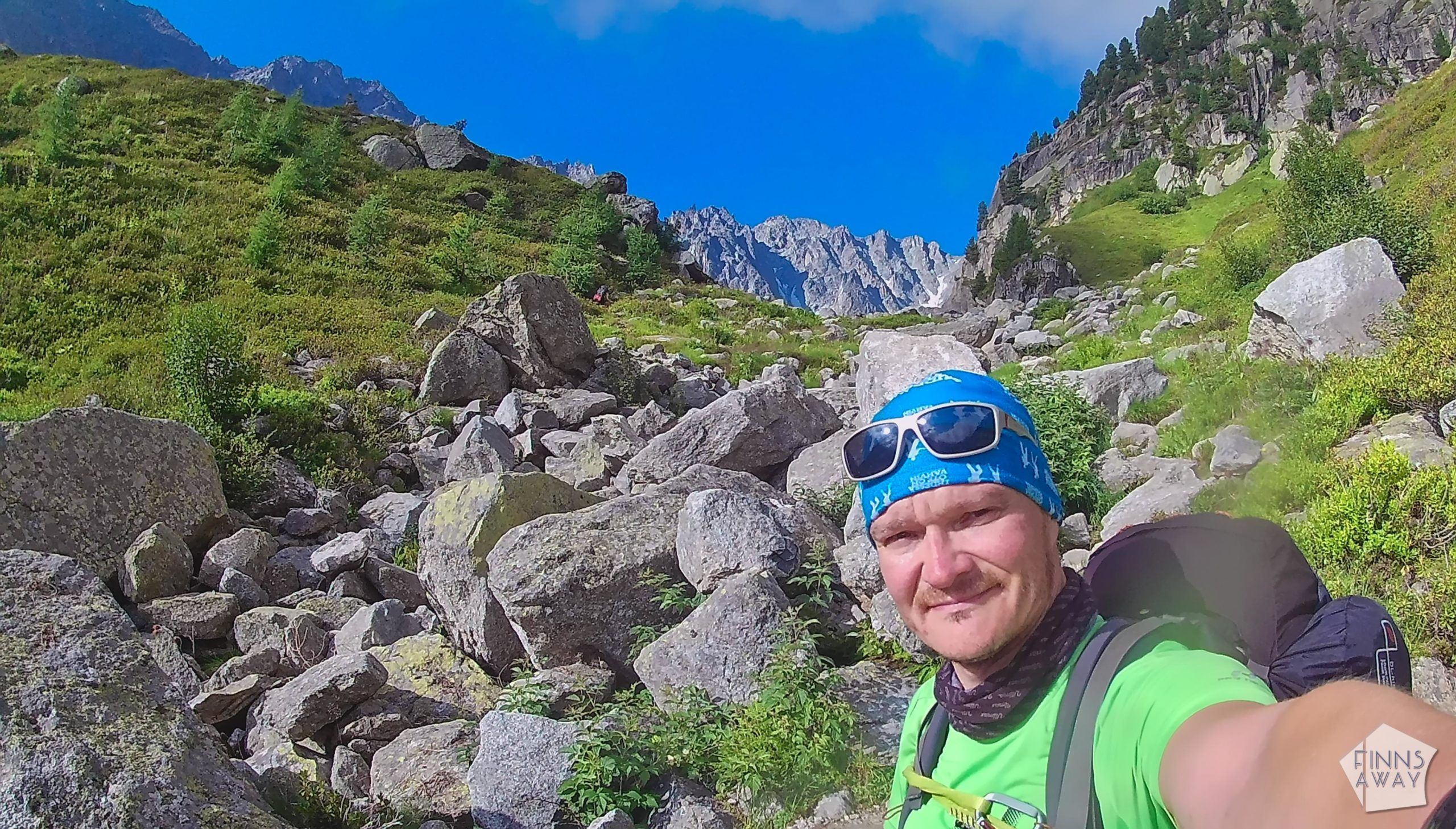 Hiking and camping Tour du Mont Blanc mountain trail in the Alps | FinnsAway travel blog