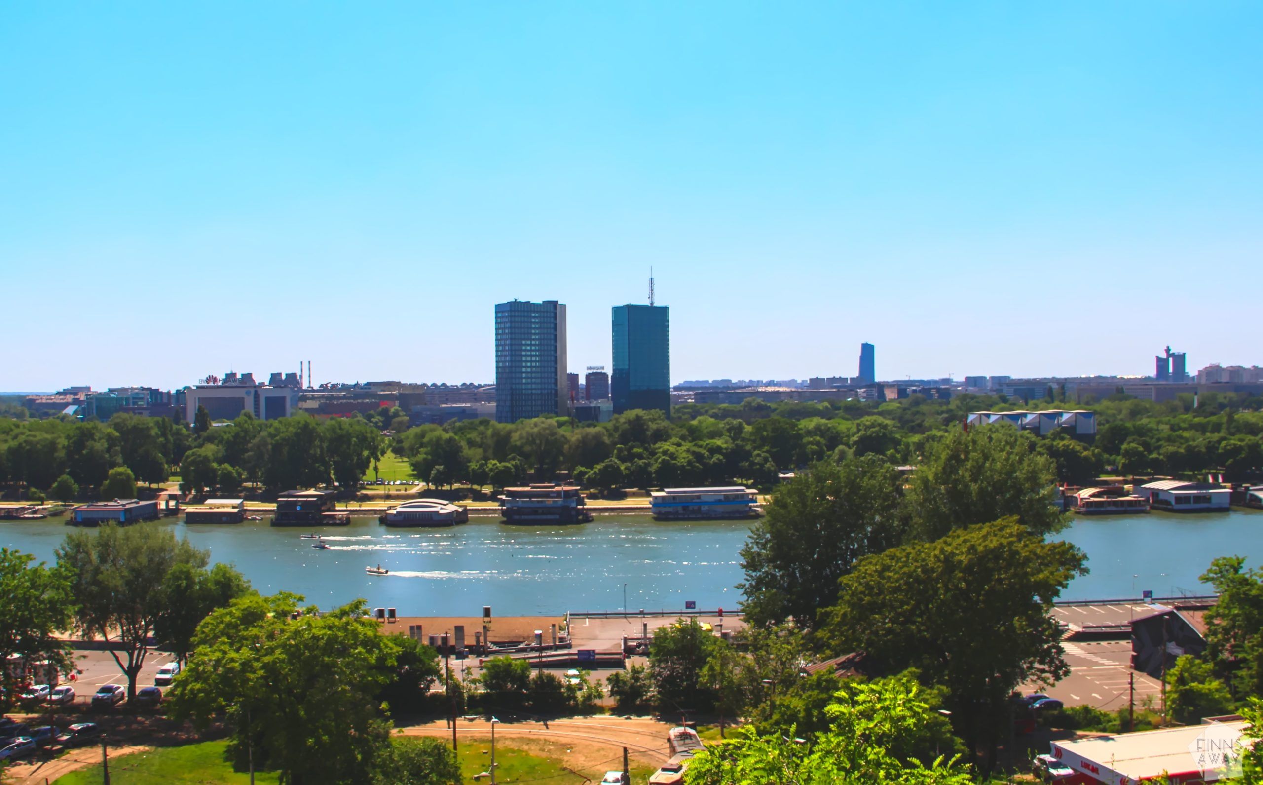View from Belgrade Fortress | Belgrade, the dynamic capital of Serbia | FinnsAway Travel