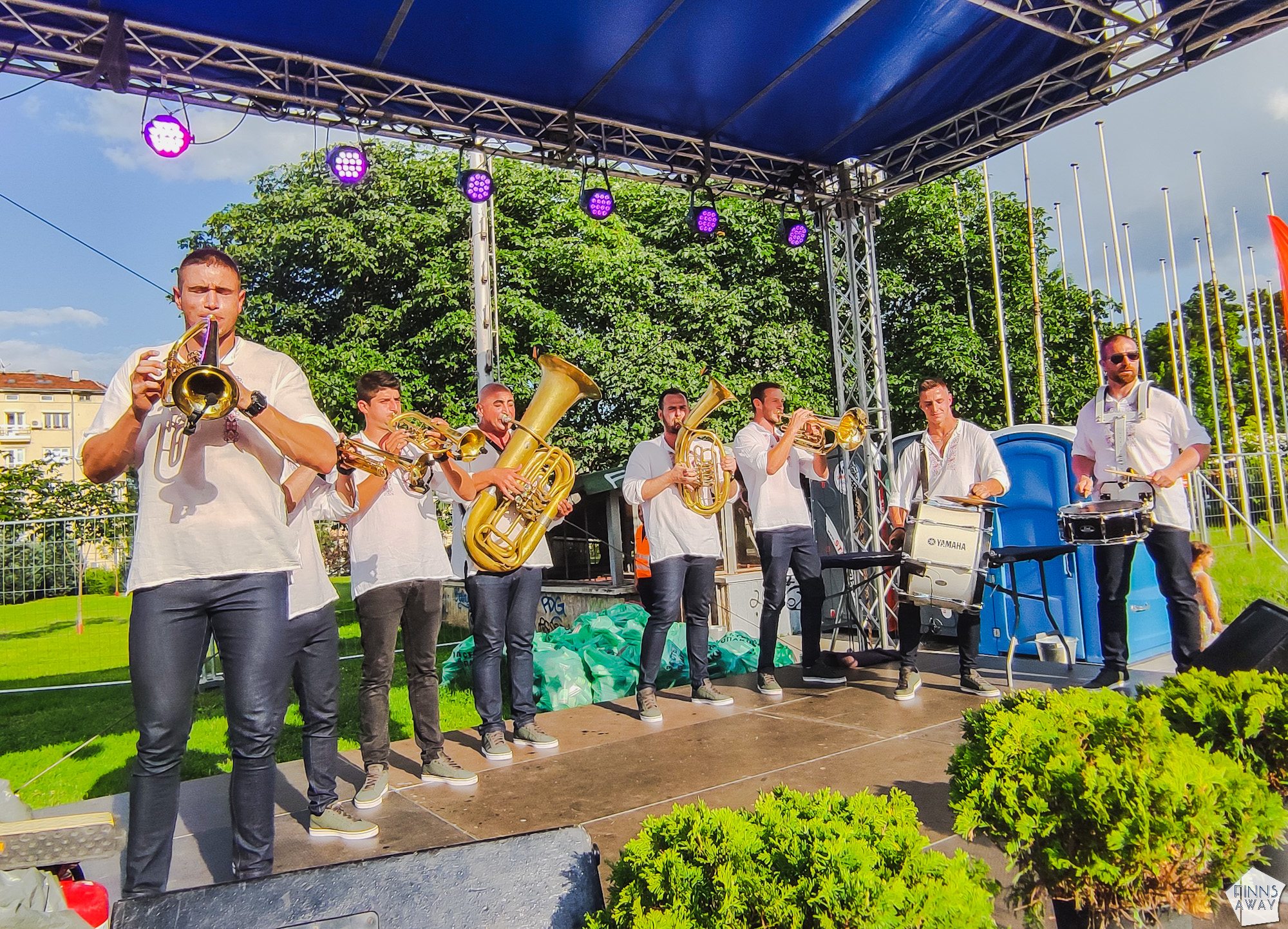 Vivo Montana Brass Band | Balkan Wine Festival 2022 in Sofia, Bulgaria | FinnsAway Travels