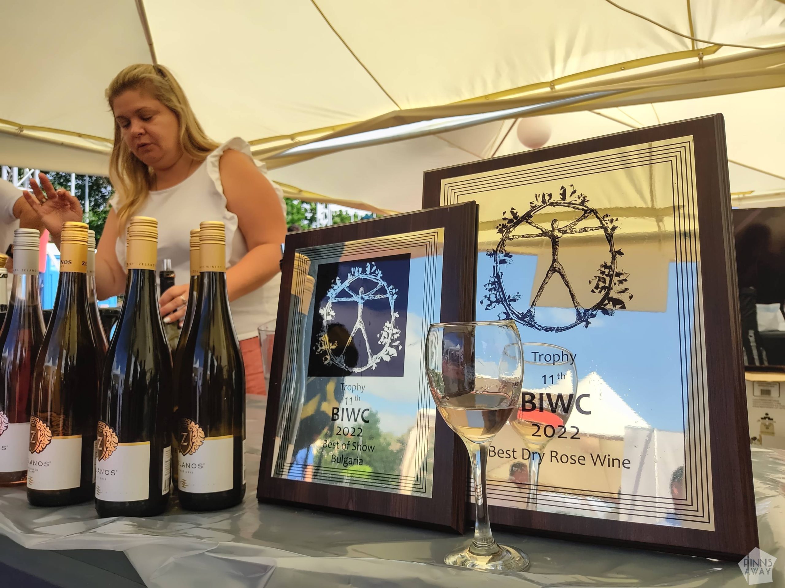 Zelanos wines and awards | Balkan Wine Festival 2022 in Sofia, Bulgaria | FinnsAway Travels