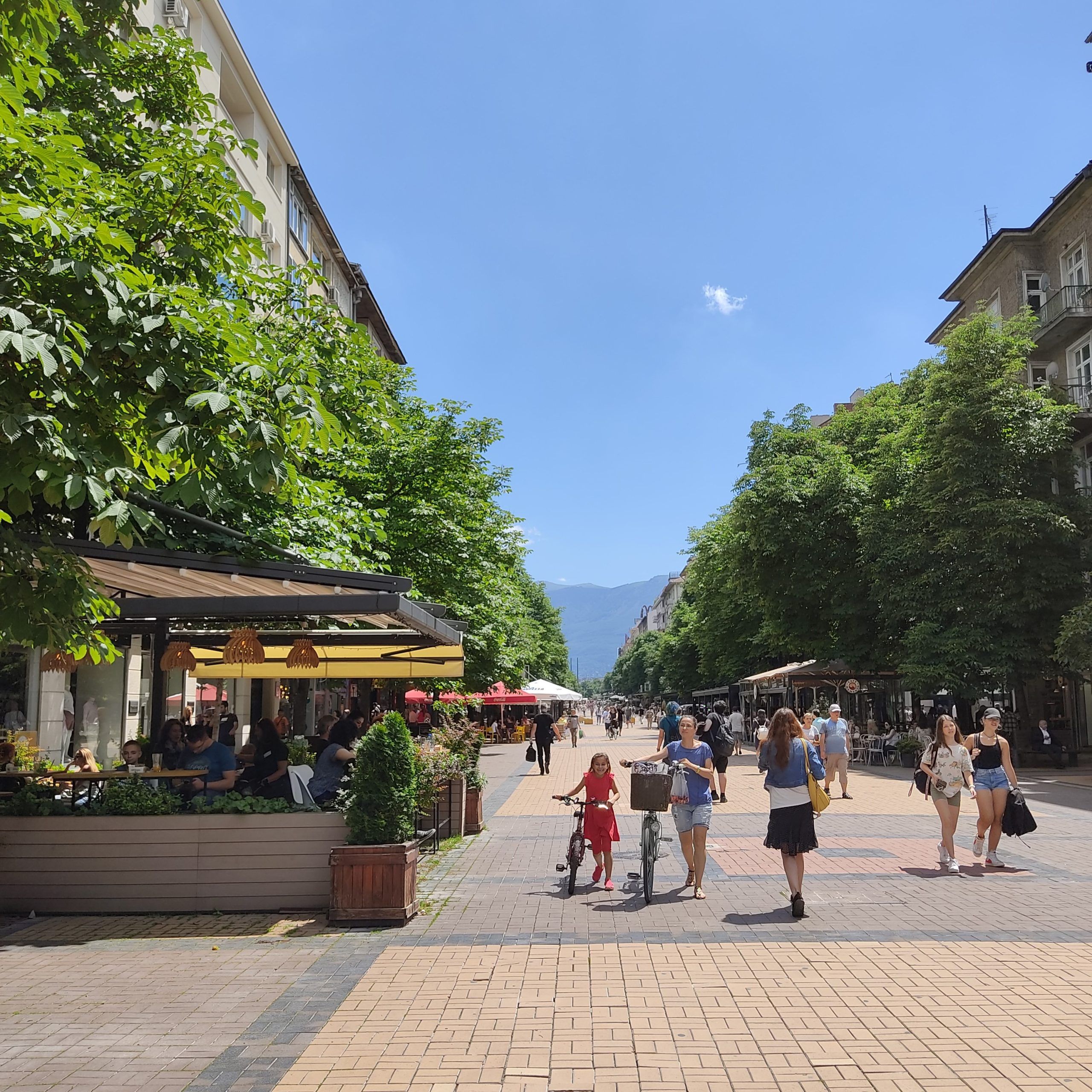 Vitosha Boulevard, Sofia, Bulgaria | Nomad year 2022 summary | FinnsAway Travel Blog