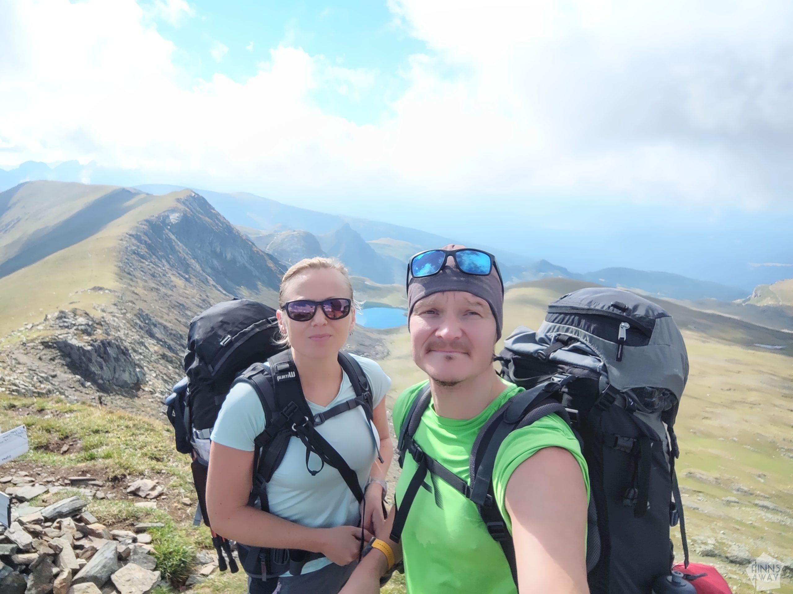 Happy hikers | Hiking in Rila Mountains, Bulgaria | FinnsAway blog