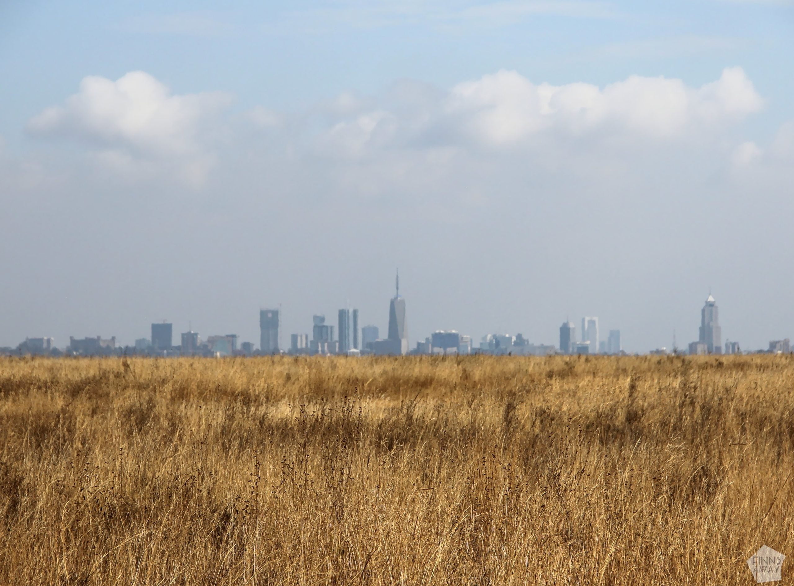 Nairobi skyline seen from the national park | Nairobi National Park, Kenya | FinnsAway blog