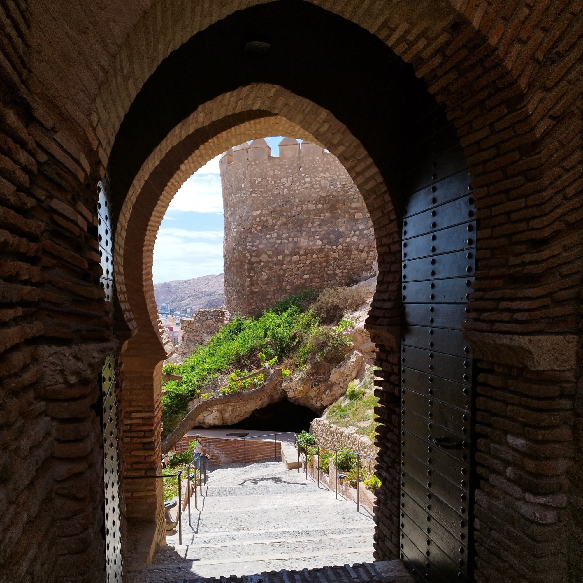 Doorway in Alcazaba, Almeria, Spain | Nomad year 2023 summary | FinnsAway Travel Blog