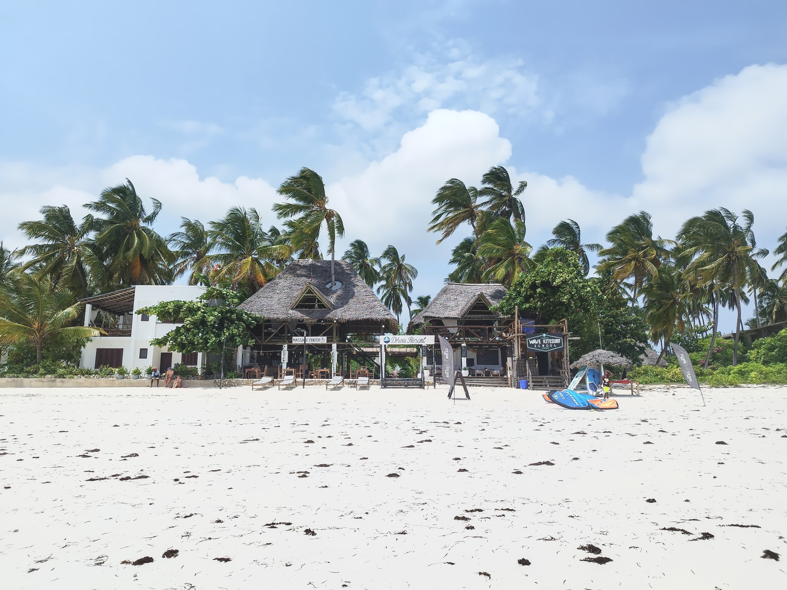 Beach view in Paje Zanzibar | Tanzania | FinnsAway nomadic travels