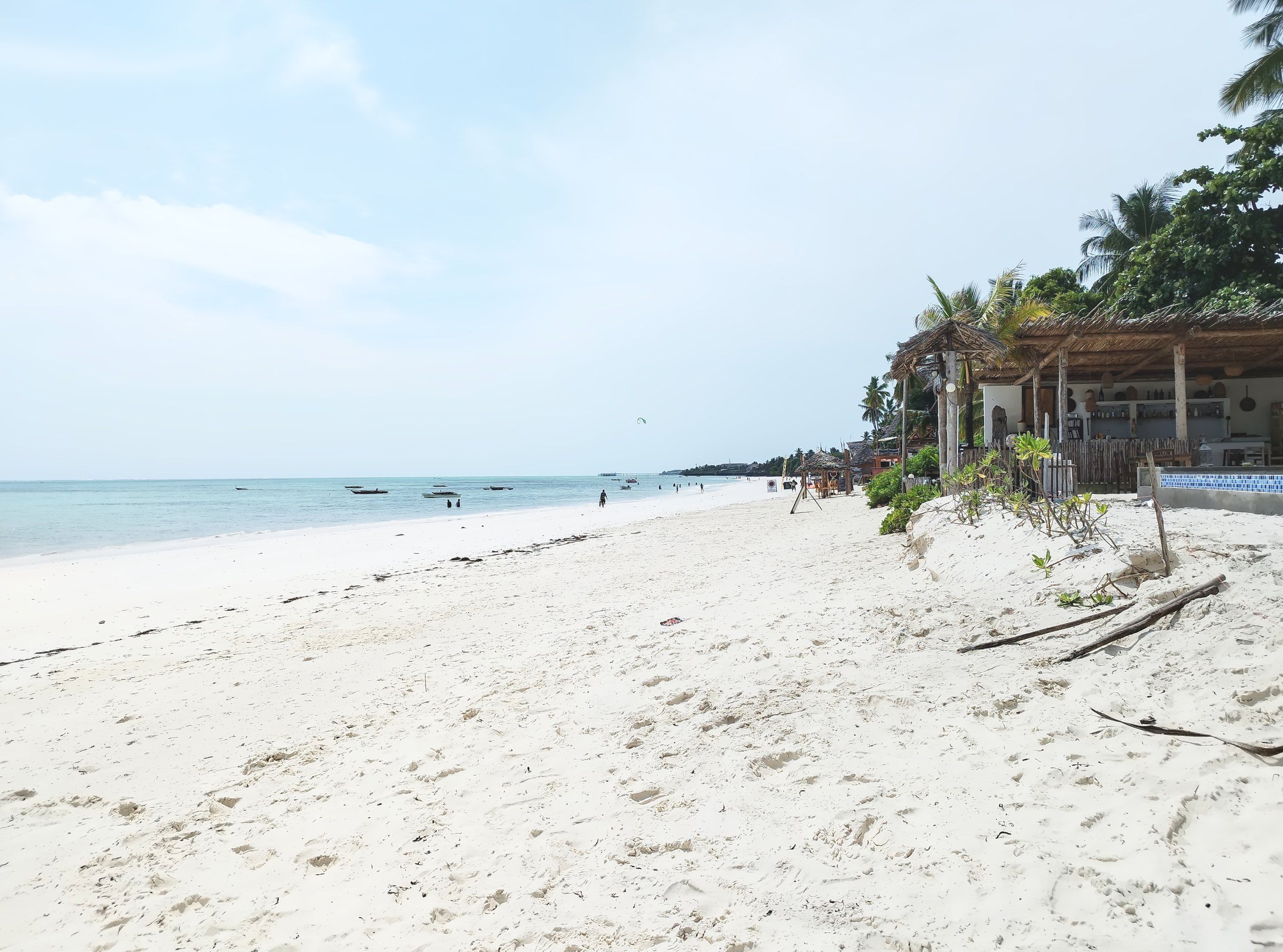 Beach view in Jambiani, Zanzibar | Tanzania | FinnsAway nomadic travels