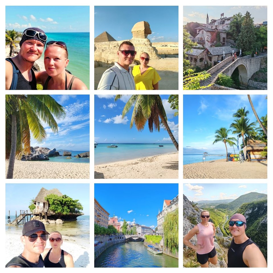 IG top nine 2024 | Nomad year 2024 summary | FinnsAway Travel Blog