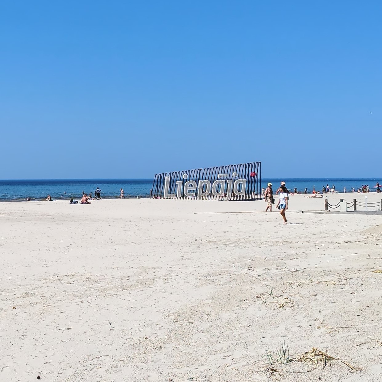 Beach in Liepaja, Latvia | Nomad year 2024 summary | FinnsAway Travel Blog