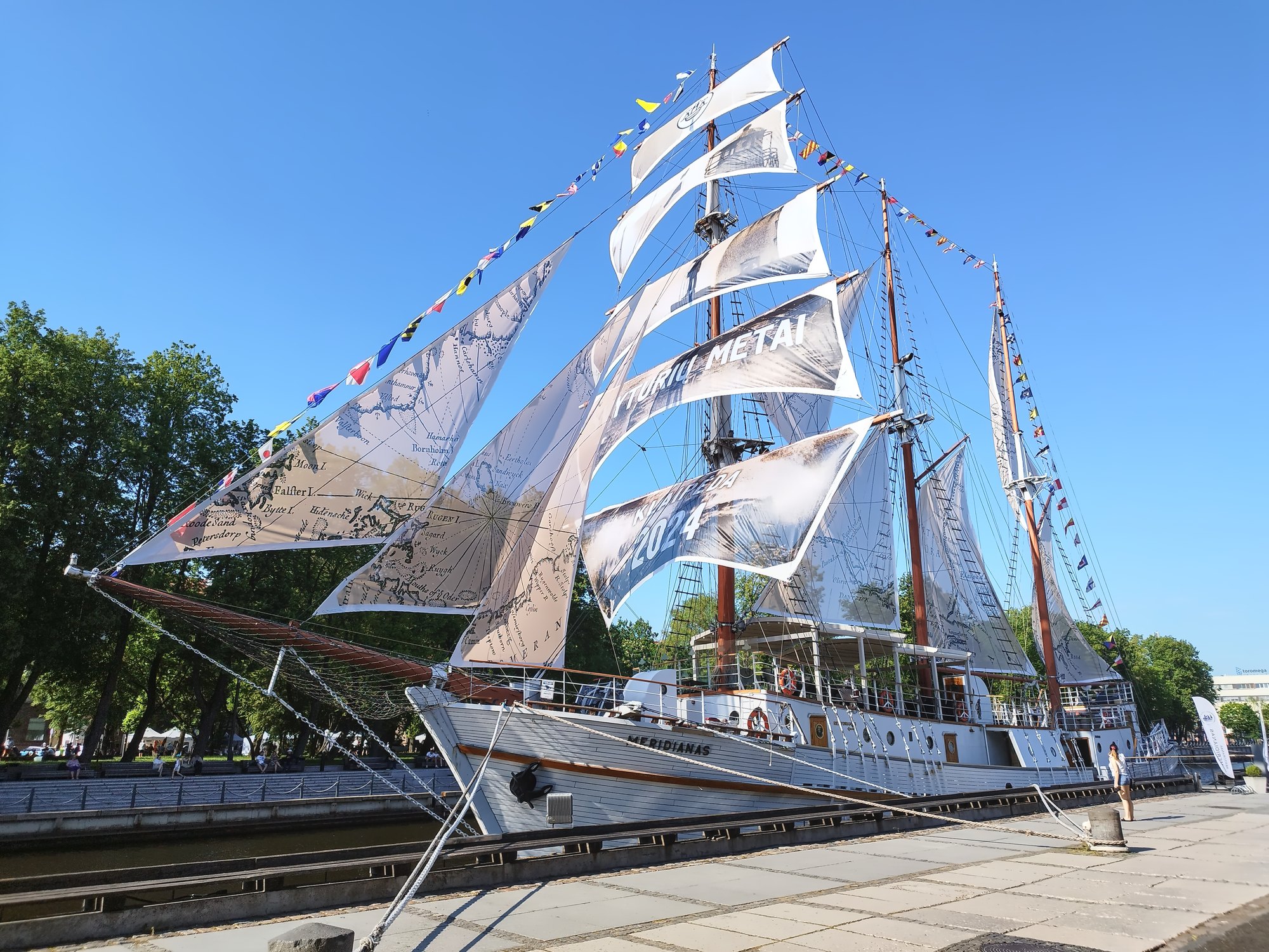 Meridianas ship, Klaipeda, Lithuania | Nomad year 2024 summary | FinnsAway Travel Blog