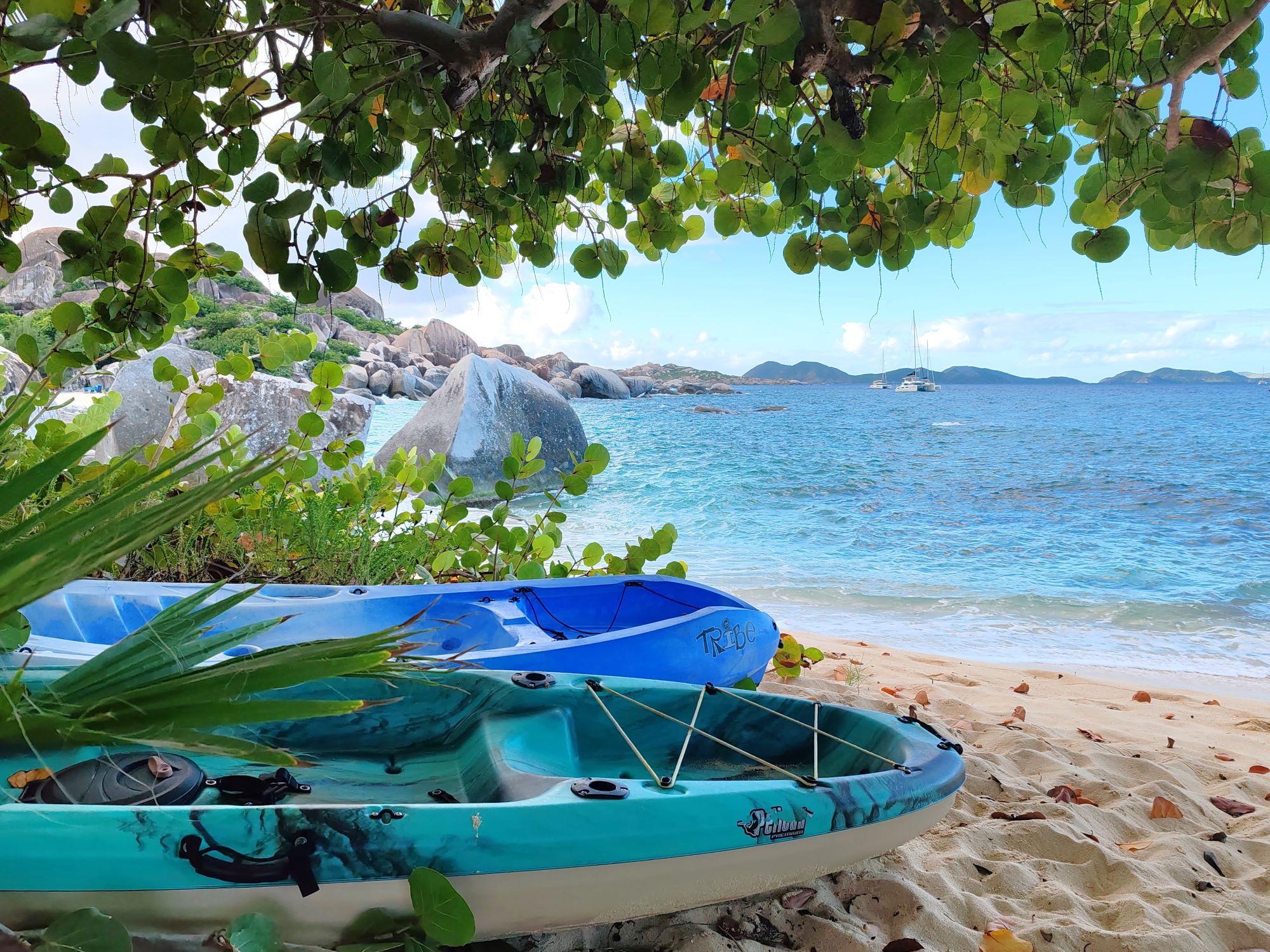 Spring Bay Kayaks Virgin Gorda BVI | Nomad year 2024 summary | FinnsAway Travel Blog