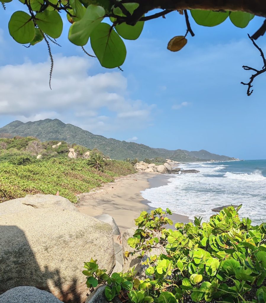 Beach in Tayrona National Park in Colombia | FinnsAway travel blog