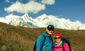 Multi-day trek from Mestia to Ushguli in Svaneti area, Georgia, is breathtaking. Hike 3-4 days in amazing views over snow-topped Caucasus mountain peaks, glaziers and Svan villages. | FinnsAway Travel Blog