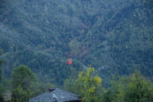 Mountainous inland Adjara in Georgia is home to beautiful nature and small rural mountain villages. We visited Khulo and took a cable car ride to tiny Tago, where you can also trek along marked hiking trails. | FinnsAway Travel Blog