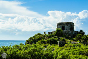 Mayan ruins of Tulum in Riviera Maya, Yucatan Peninsula, Mexico in October | FinnsAway Travel Blog