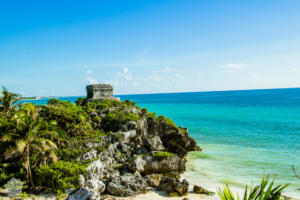 Mayan ruins of Tulum in Riviera Maya, Yucatan Peninsula, Mexico in October | FinnsAway Travel Blog