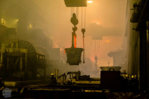 In a Nornickel Copper Plant