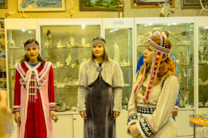 Participating a Taymyr people initiation ceremony in Dudinka