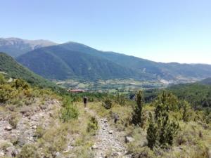 Trail running near Anso village | Anso, Hecho and Valles Occidentals Natural Park | FinnsAway Travel Blog 