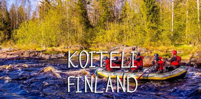 Did you know that there are several destinations where to try whitewater rafting in Finland? Check out our experience from Koiteli in Oulu region.