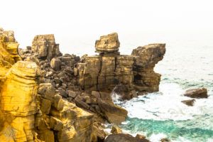 Rock formations in Peniche, Road-Trip-in-Portugal-2018-FinnsAway