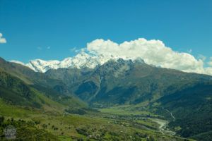 Multi-day trek from Mestia to Ushguli in Svaneti area, Georgia, is breathtaking. Hike 3-4 days in amazing views over snow-topped Caucasus mountain peaks, glaziers and Svan villages. | FinnsAway Travel Blog