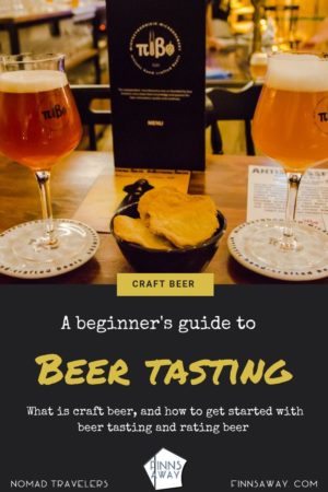 A beginner's guide to beer tasting and craft beer | FinnsAway Travel Blog