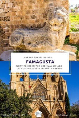 Guide on how to visit Famagusta (Gazimagusa) and what to see in the walled city. History of Famagusta in a nutshell and introduction of the main sights. | FinnsAway Travel Blog
