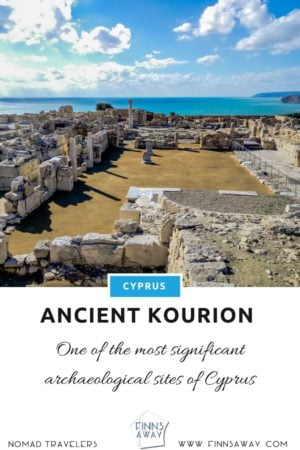 Kourion archaeological site is a great day trip from Limassol. Ancient Hellenic, Roman and early Christian period ruins, mosaics and awesome seaviews. | FinnsAway Travel Blog