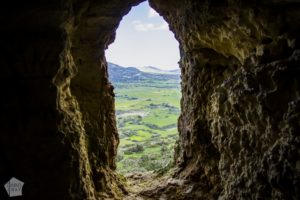 View from Elisis Kastros Cave Tombs, Karpaz Peninsula, North Cyprus | FinnsAway Nomad Travels